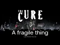 The Cure - Lost World Tour - A FRAGILE THING - Multicam - Lyrics in subtitle