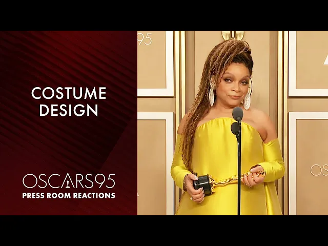 Costume Design | Ruth E. Carter | Oscars95 Press Room Speech