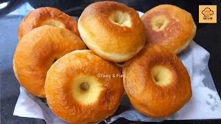 Download Homemade Doughnut Recipe | Chocolate Jam Doughnut | No Oven, no Mould, No Doughnut Cutter Required MP3