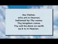 Holy Rosary - Joyful Mysteries - Monday & Saturday