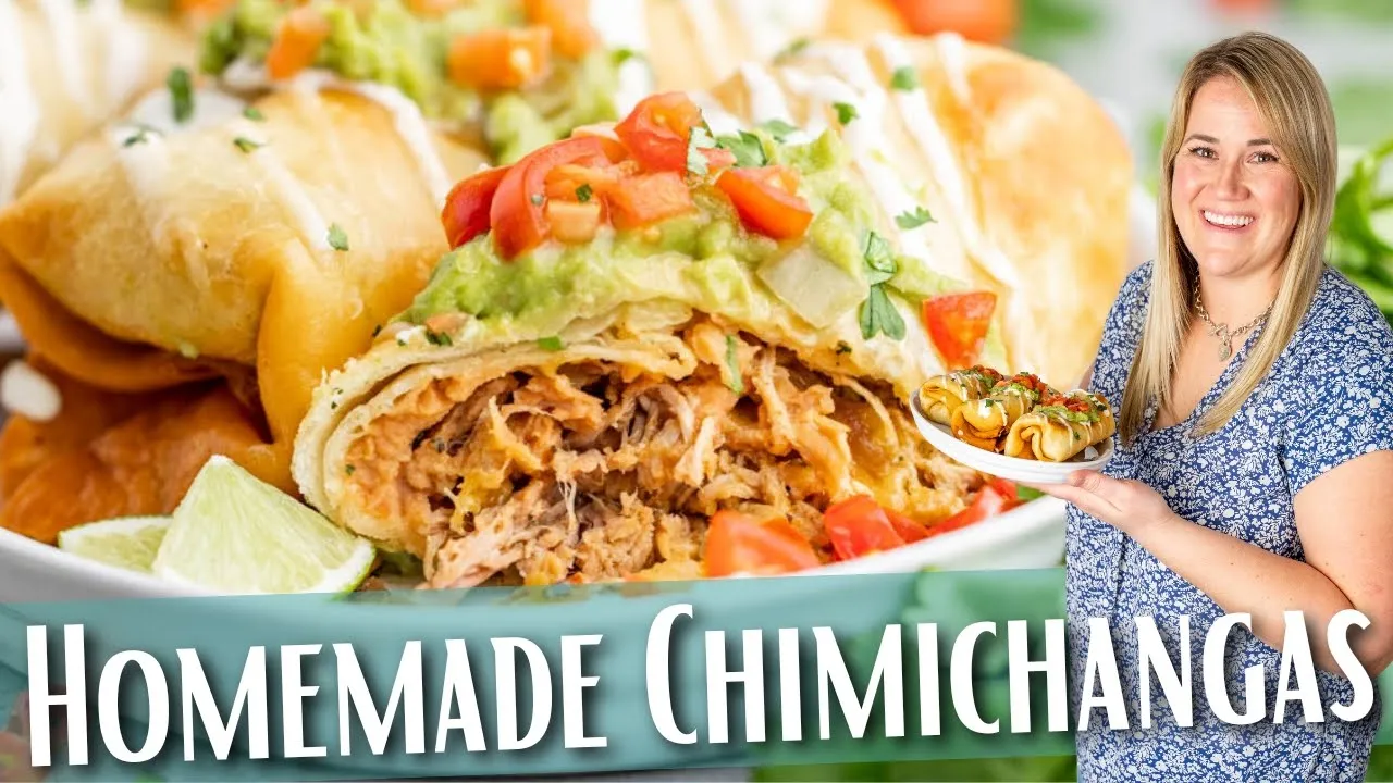 Homemade Chimichangas