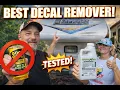 Decals GONE in Minutes BEST Remover for Stubborn Decals