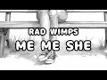 RADWIMPS me me she｜作業用BGM（1時間耐久）