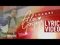 Lagu Chambe  - Alex Gonzaga (Lyrics)