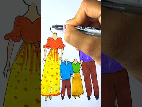A Funny Family Story is back #shorts #art #craft #drawing