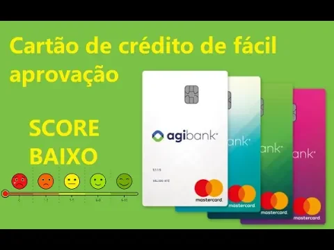 CARTÃO DE CRÉDITO DE FÁCIL APROVAÇÃO AGIBANK MASTERCARD INTERNACIONAL