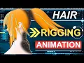 Blender 2 82 Hair Rigging Physics Animation In 2 Minutes