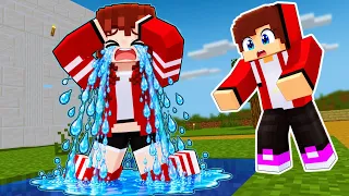 MaizenRe :Poor thing! JJsister 💔- Minecraft Animation [Maizen Mikey and JJ]