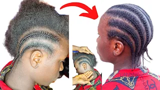 one of african hairstyles called didi inner conrow detailed tutorial 1