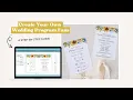 How to Create Your Own Wedding Program Fan