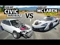 Download Lagu K-Swapped EG vs Races McLaren 620R in No Prep Drag Racing!