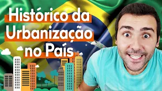 HISTÓRICO DA URBANIZAÇÃO NO PAÍS - SURGIMENTO DAS CIDADES BRASILEIRAS