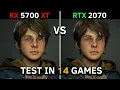 RX 5700 XT vs RTX 2070 Test In 14 Games at 1080p 2023