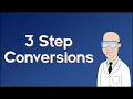 Three Step Conversions