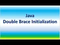 Java Double Brace Initialization