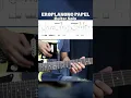 Lagu Eroplanong Papel (December Avenue) guitar solo #eroplanongpapel #decemberavenue #guitarsolo #short