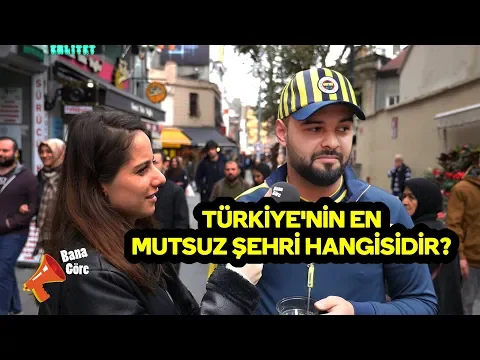 Türkiye'nin en mutsuz şehri hangisidir? YouTube video detay ve istatistikleri