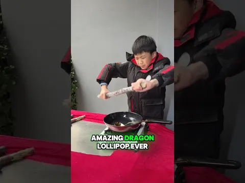 Amazing dragon lollipop for Jenny! 🤤😲