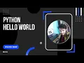 Python Print function HelloWorld Bengali Language