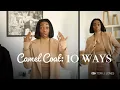 Tori J Jones How to Simply Style a Camel Coat 10 Ways