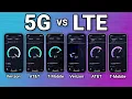 iPhone 12 5G vs LTE on Verizon AT T and T-Mobile