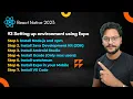Setting up React Native environment