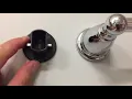 How to hang a Moen Towel Rack