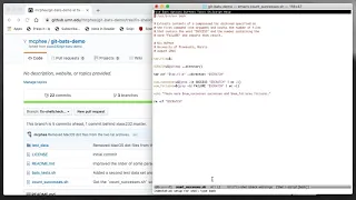 git-bats-demo solution part 6 of 6 cleaning up shellcheck