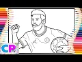 Lionel Messi Coloring Football - Back To You NCS Release