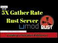 Rust How to CREATE a 5x GATHER RATE Rust Server Rust Admin Academy Tutorial 2020