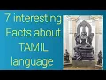 Lagu 7 interesting Facts about TAMIL language |zha karam