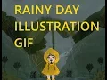 Rainy day Gif oc