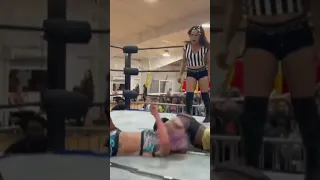 Mickie James Slaps The Out Of Gia Scott 