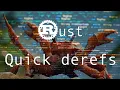 Quick derefs - Rust