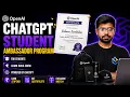ChatGPT FREE Student Program 2026 OpenAI Student Collective Benefits Selection Stipend