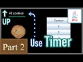 Timer and Increment Numbers - Cookie Clicker in Java