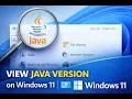 How to View Java Version on Windows 11 using Control Panel GearUpWindows Tutorial