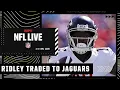 Orlovsky on Calvin Ridley trade The Jags got Trevor Lawrence his Stefon Diggs NFL Live