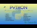 common errors in python