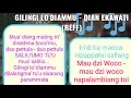 Download Lagu Gilingi Lo'diammu (Lg Mandar) ~ Dian Ekawati - Lirik (REFF)