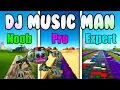 Lagu FNAF Security Breach - DJ Music Man Theme Noob vs Pro vs Expert