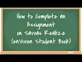 How to Complete an Assignment in Savvas Realize enVision Math Book