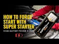 ANCEL BS200 How to Force Start with Super Starter