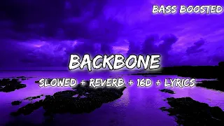 backbone slowed reverb 16d lyrics sonymusicindia
