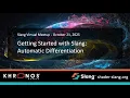 Getting Started with Slang Automatic Differentiation