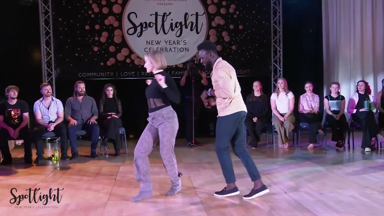 Spotlight New Year's Celebration 2023 Intermediate Jack & Jill - Max Kargbo & Mandy Corbett