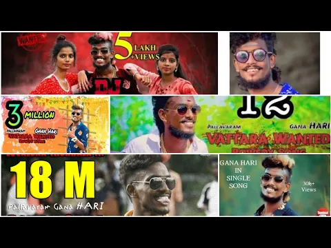 Download MP3 Gana Hari Hits/Top Hits Rowdy Songs/jukebox தமிழ்