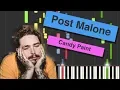 Post Malone - Candy Paint Easy Piano Tutorial
