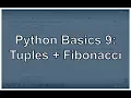 Python Tuples Tuple Manipulation and Fibonacci Sequence