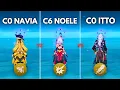 Who is the BEST GEO DPS Navia vs Noelle vs Itto Genshin Impact